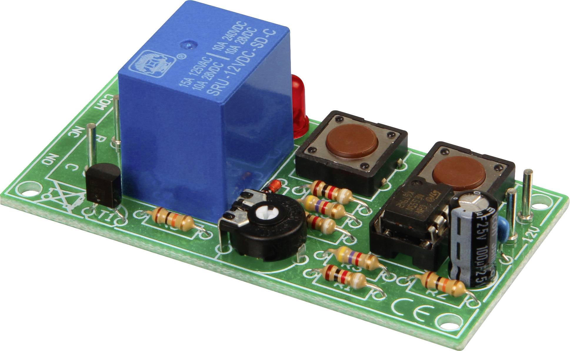 Whadda K2579 Timer Bausatz 12 V/DC 0 - 15 min