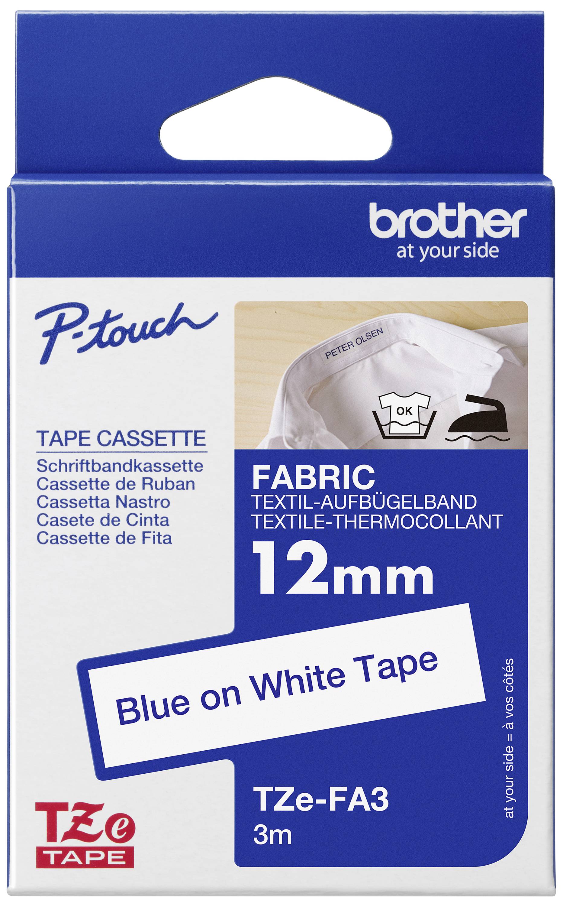 Brother TZEFA3 Etiketten-Band