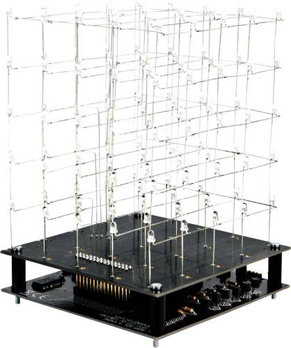 Whadda K8018W LED Würfel Bausatz Ausführung (Bausatz/Baustein): Bausatz 9 V/DC