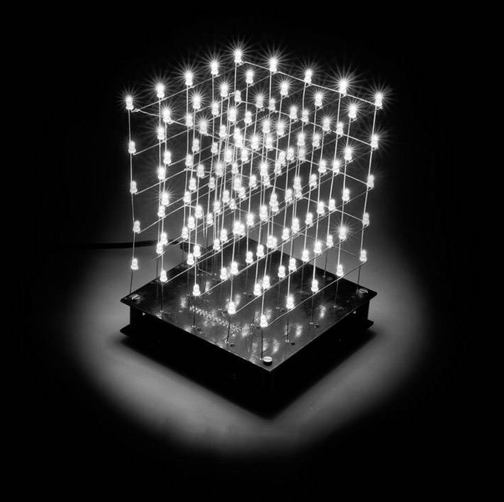 Whadda K8018W LED Würfel Bausatz Ausführung (Bausatz/Baustein): Bausatz 9 V/DC