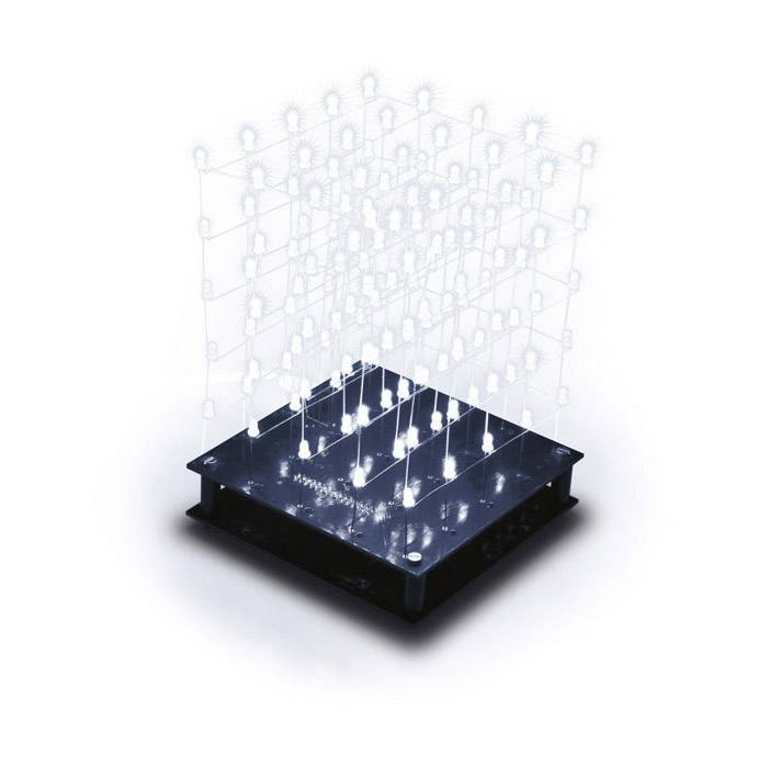 Whadda K8018W LED Würfel Bausatz Ausführung (Bausatz/Baustein): Bausatz 9 V/DC