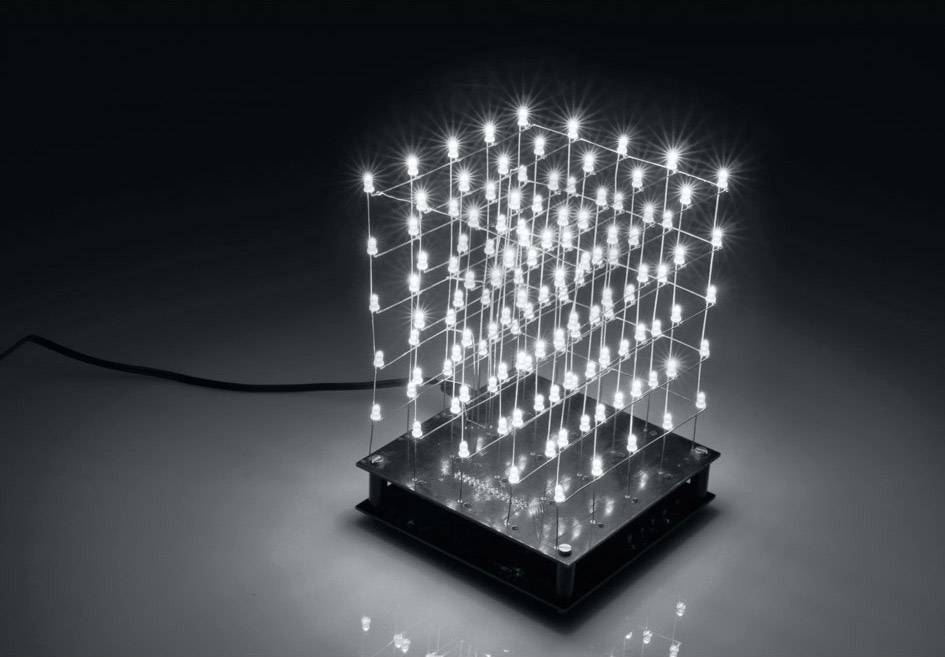 Whadda K8018W LED Würfel Bausatz Ausführung (Bausatz/Baustein): Bausatz 9 V/DC