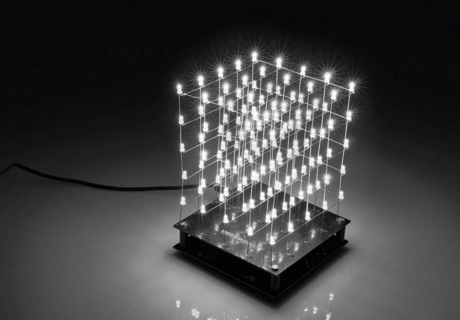 Whadda K8018W LED Würfel Bausatz Ausführung (Bausatz/Baustein): Bausatz 9 V/DC