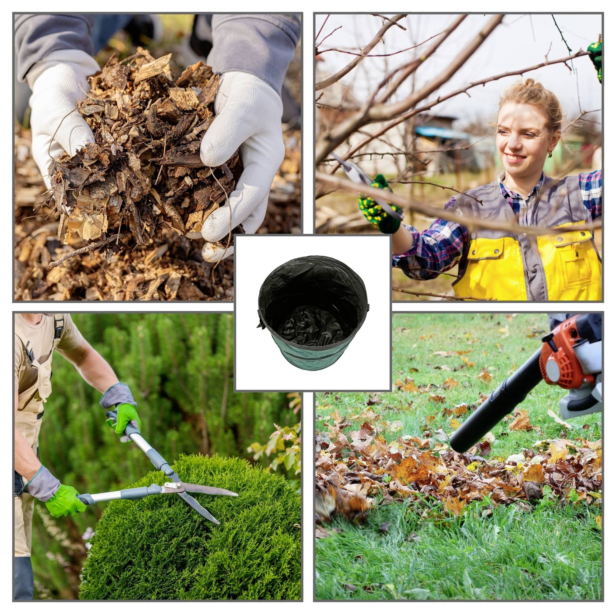 Toolland PM2000 Gartensack 123l Viridity