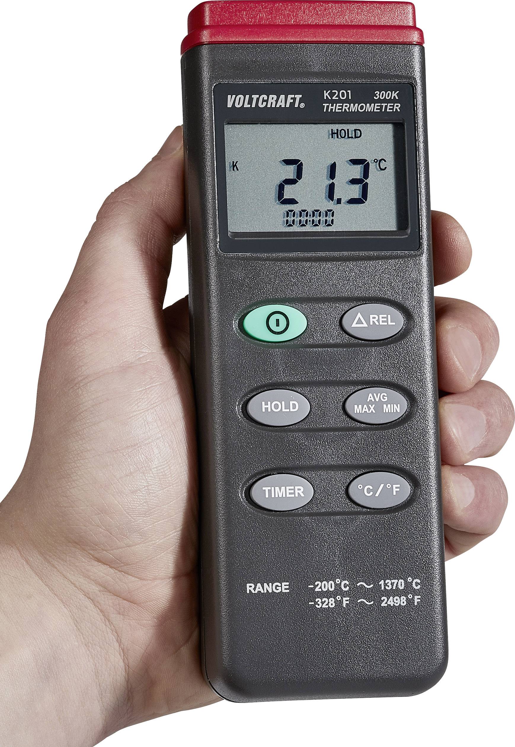 Misuratore Di Temperatura VOLTCRAFT K101-200 Fino A 1370 °C Tipo Di Sensore K - 11