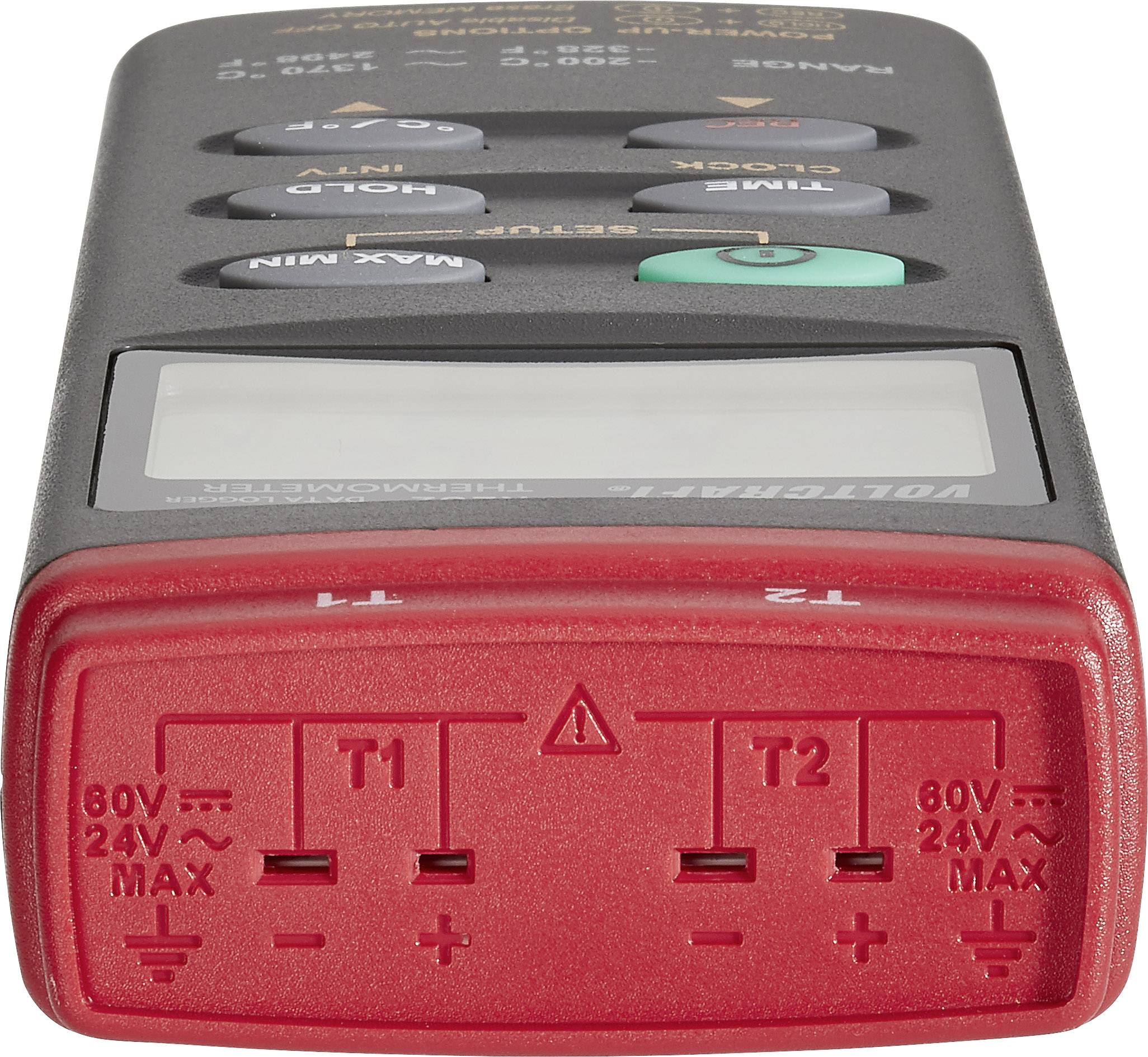 VOLTCRAFT K202 Temperatur-Messgerät -200 - +1370°C Fühler-Typ K Datenlogger-Funktion