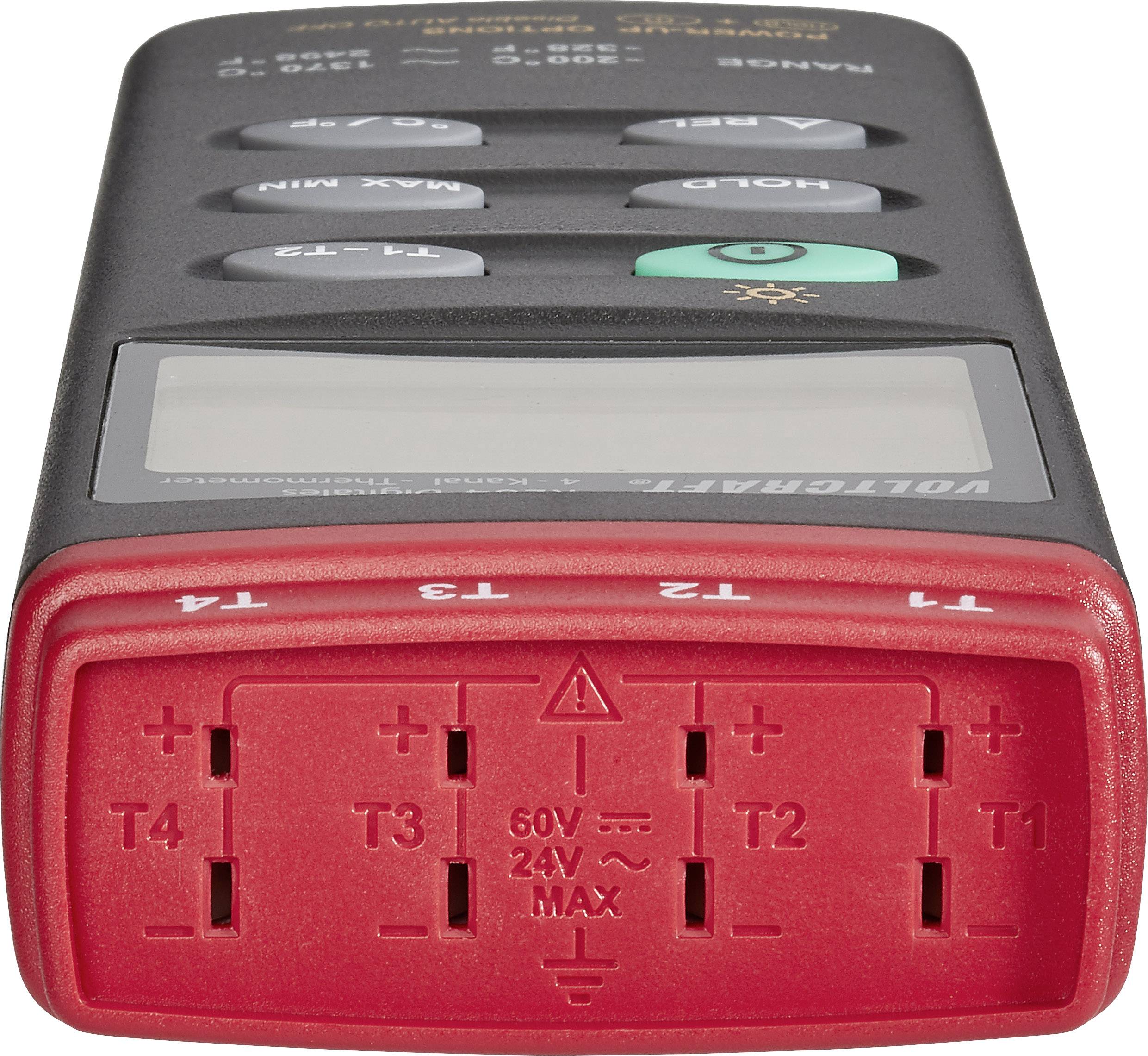 VOLTCRAFT K204 Temperatur-Messgerät -200 - +1370°C Fühler-Typ K