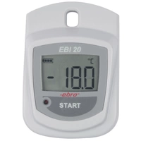 Ebro 1601-0042-Z EBI 20-T1 Temperatur-Datenlogger Messgröße Temperatur -30 bis 70°C Ebro 1601-0042-Z EBI 20-T1 Temperatur-Datenlogger Messgröße Temperatur -30 bis 70°C