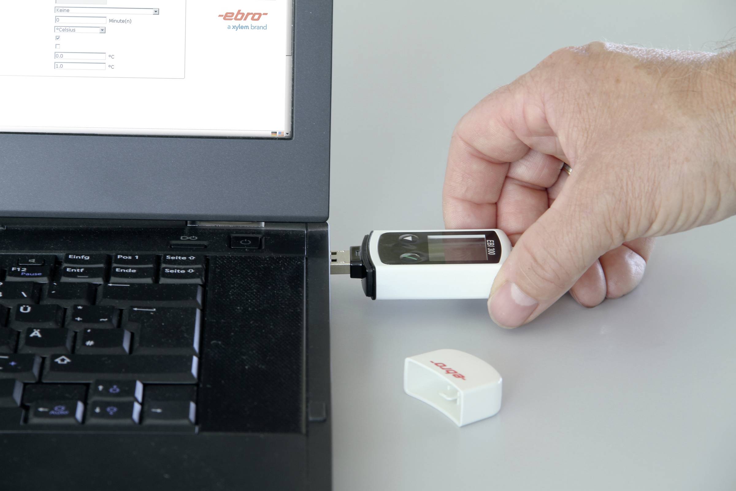 Ebro 1340-6330 EBI 300 Temperatur-Datenlogger Messgröße Temperatur -30 bis 70°C