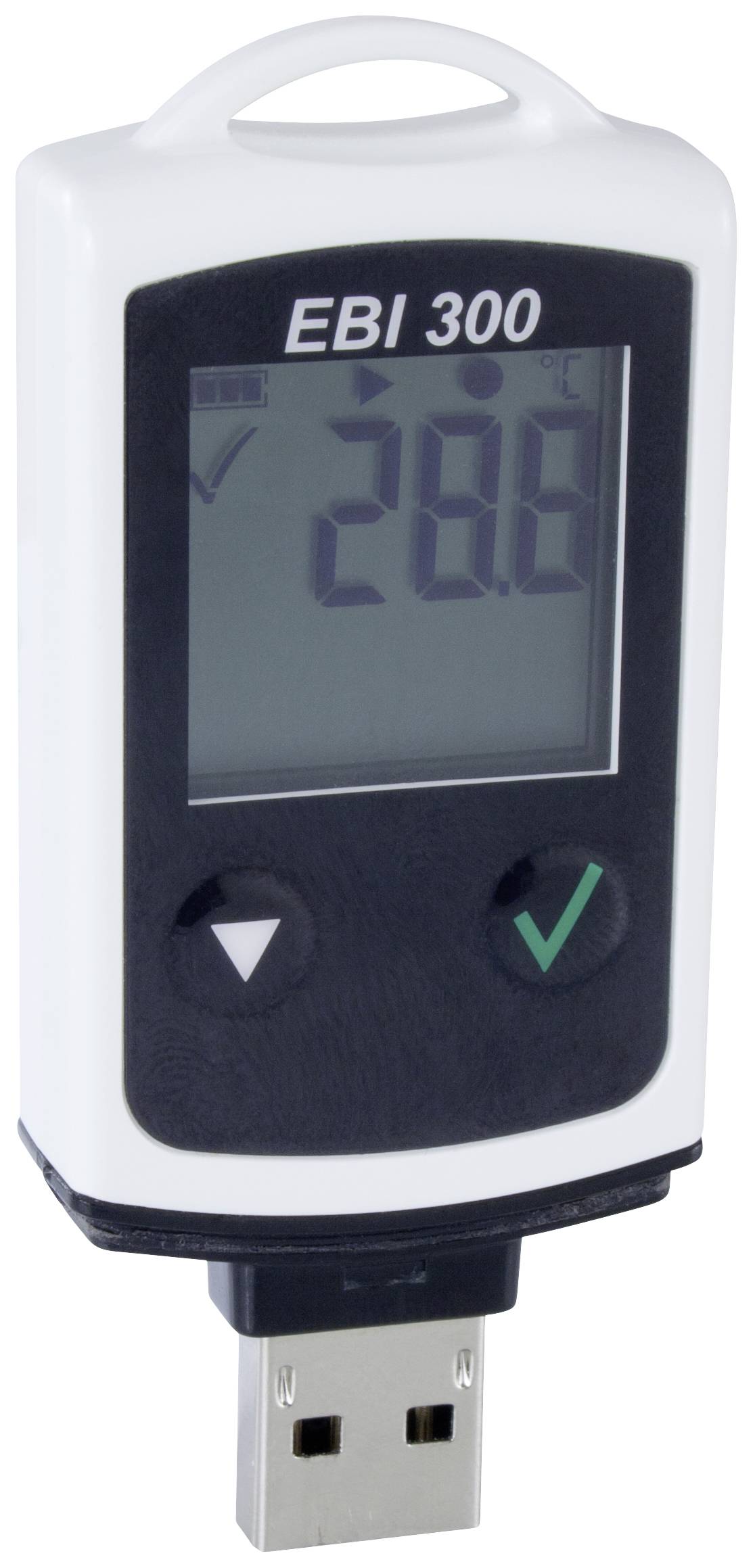 Ebro 1340-6330 EBI 300 Temperatur-Datenlogger Messgröße Temperatur -30 bis 70°C
