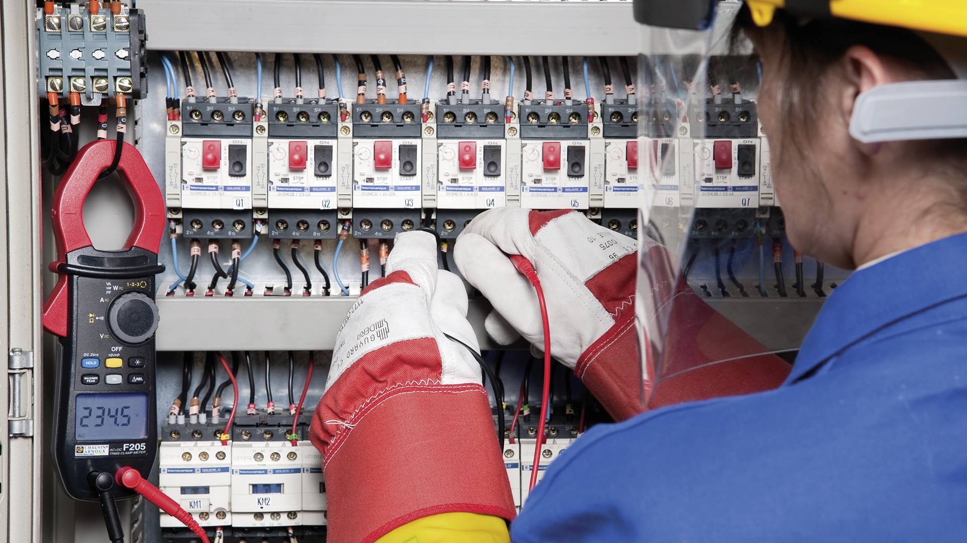 Chauvin Arnoux F205 Stromzange digital CAT III 1000 V, CAT IV 600V Anzeige (Counts): 6000