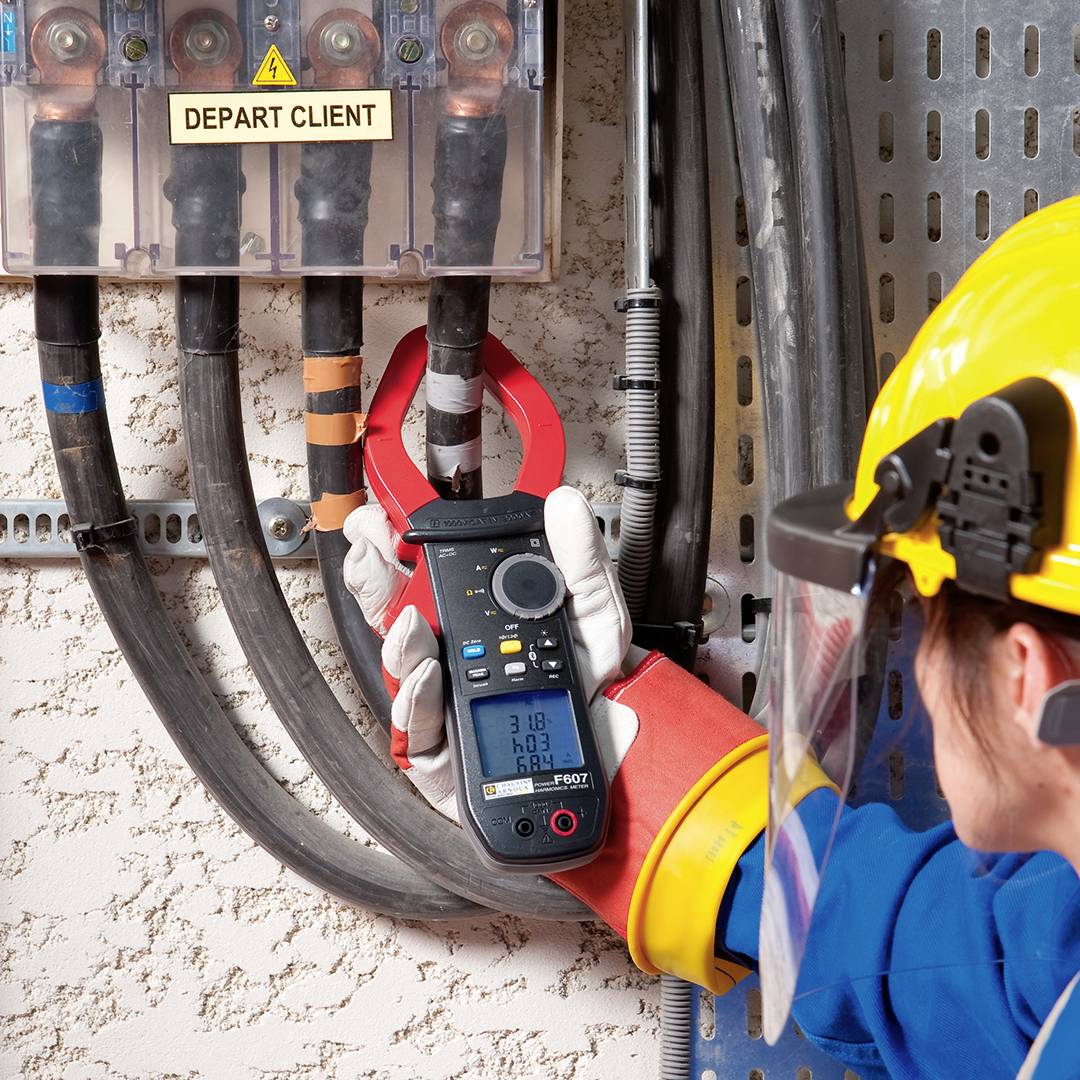 Chauvin Arnoux F607 Stromzange digital Datenlogger CAT IV 1000V Anzeige (Counts): 10000