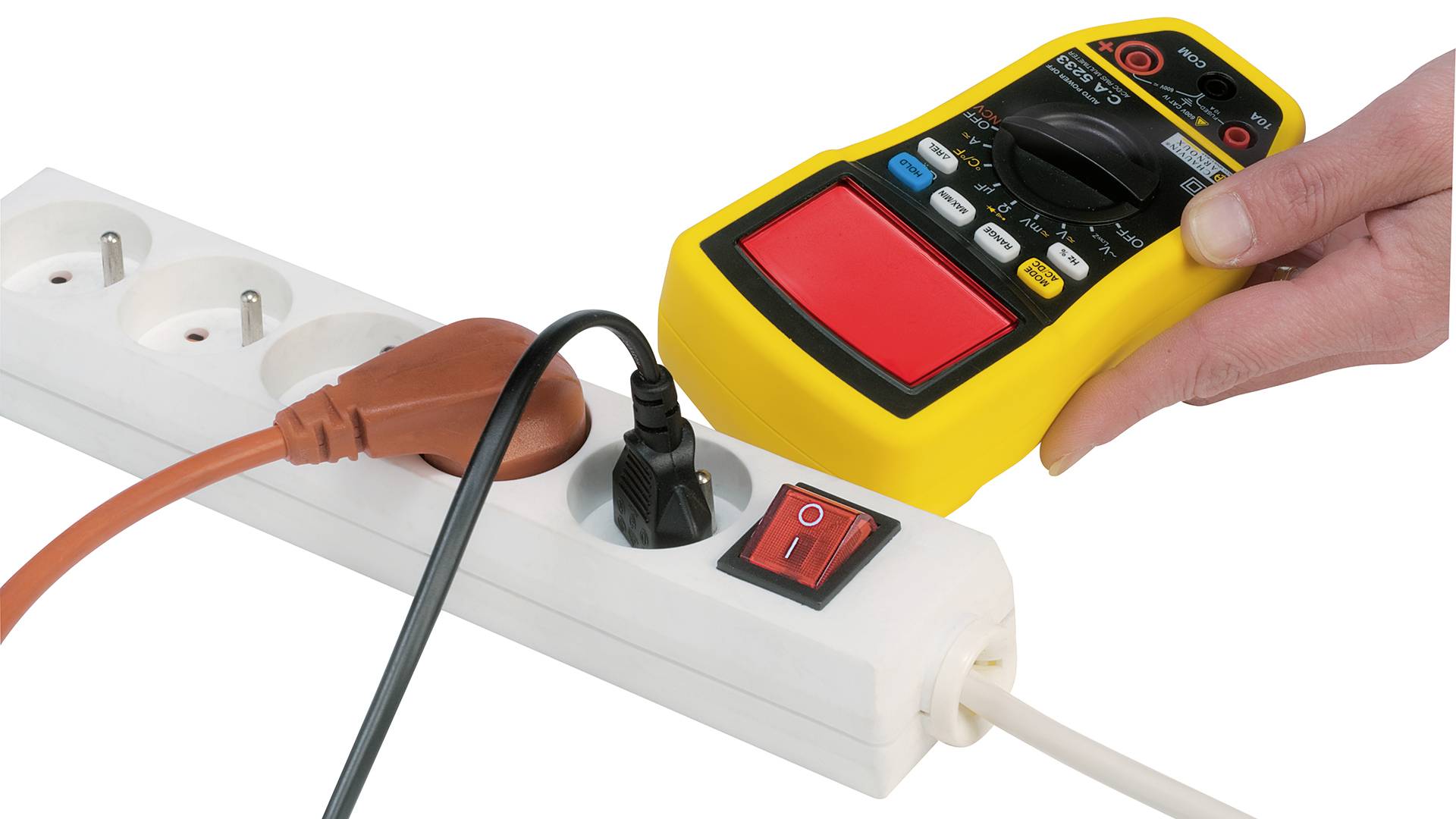 Chauvin Arnoux C.A 5233 Hand-Multimeter digital CAT IV 600 V, CAT III 600V Anzeige (Counts): 6000