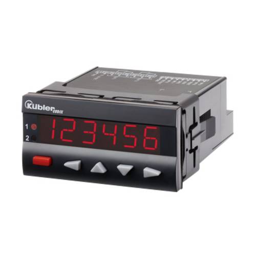 Kübler Group Vorwahlzähler Codix 560, RS232 (AC), Einbaumaße 92 x 45 mm, 90 - 260 V/AC