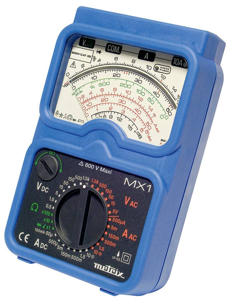 Metrix MX 1 Hand-Multimeter analog CAT III 600V