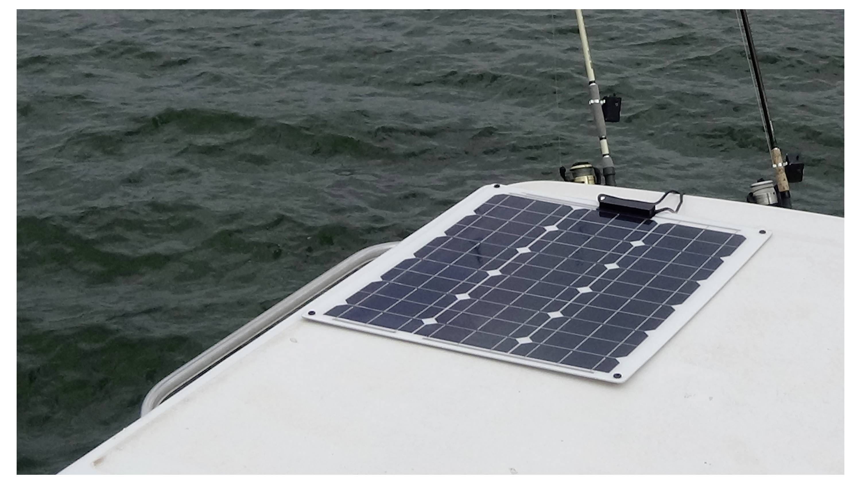 Sunset Solar-Set SM 50L 110263 Thermische Solaranlage 50 Wp inkl. Laderegler, inkl. Anschlusskabel