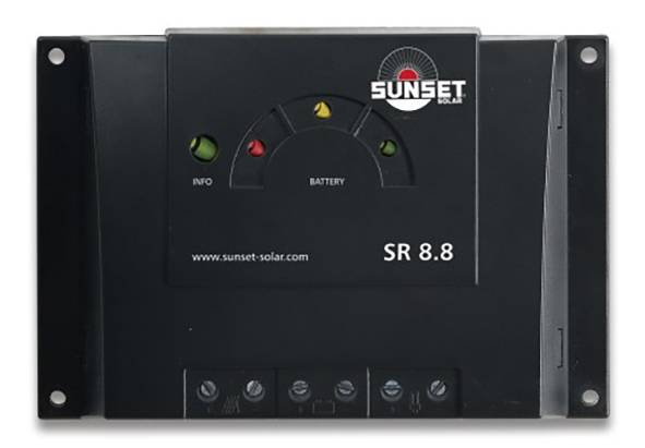 Sunset PX 85 Caravan 10551 Solar-Set 85 Wp inkl. Anschlusskabel, inkl. Laderegler, inkl. Kabeldurchführung, inkl. Modulhalter