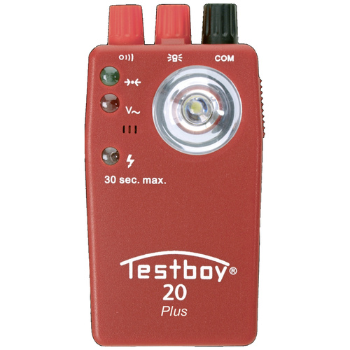 Testboy 20 Plus Durchgangsprüfgerät CAT II 300 V LED, Akustik