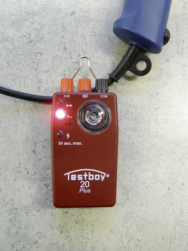 Durchgangsprüfer TB 20 Plus b.300 V CAT II 300 V TESTBOY