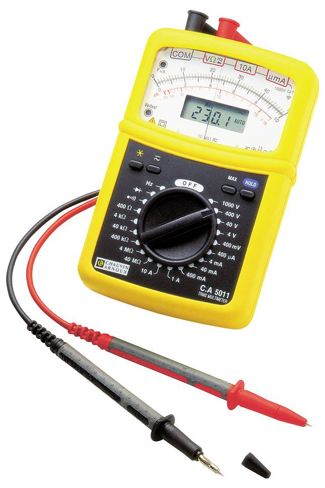 Chauvin Arnoux C.A 5011 Hand-Multimeter analog, digital CAT IV 600 V, CAT III 1000V Anzeige (Counts): 4000