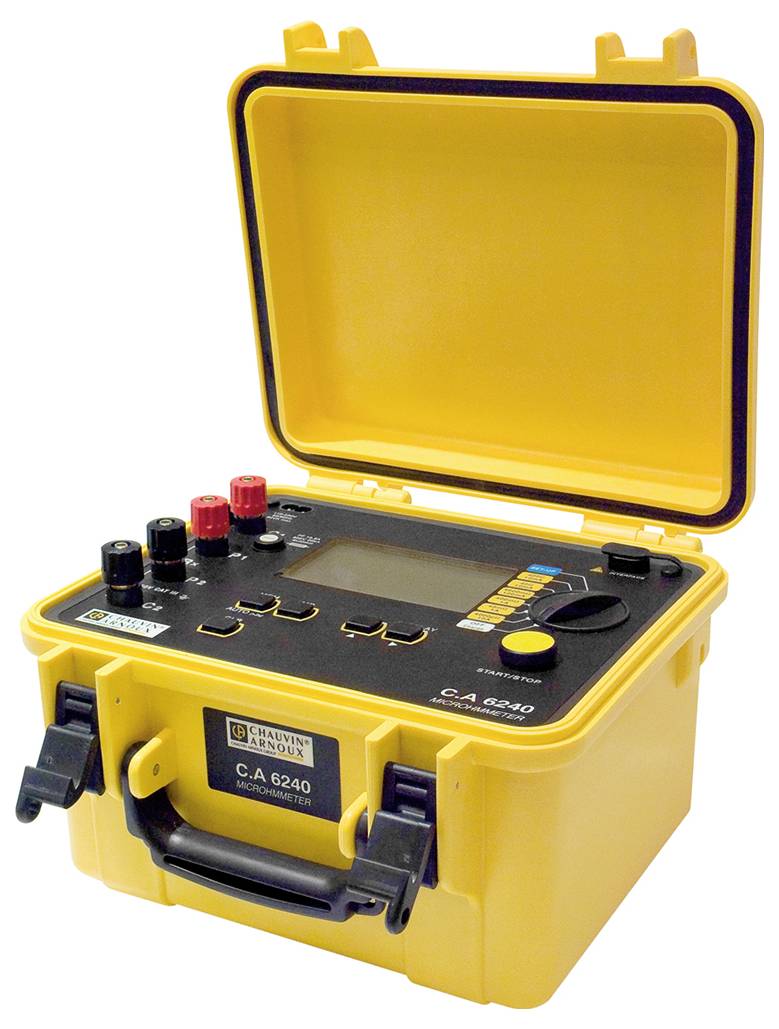 Chauvin Arnoux C.A 6240 Micro- Ohmmeter