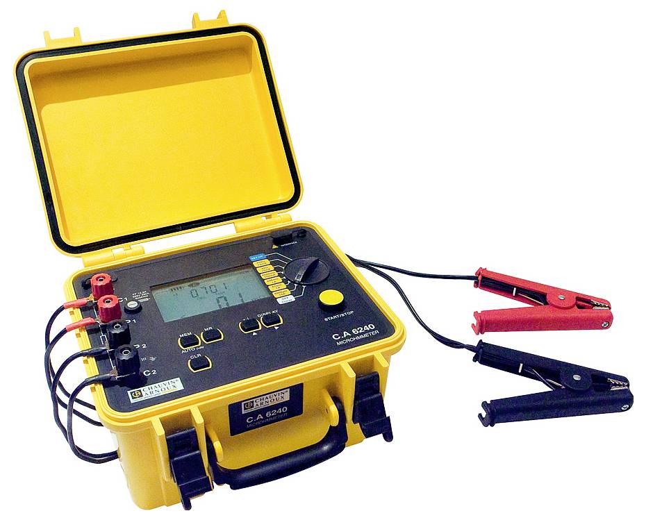 Chauvin Arnoux C.A 6240 Micro- Ohmmeter