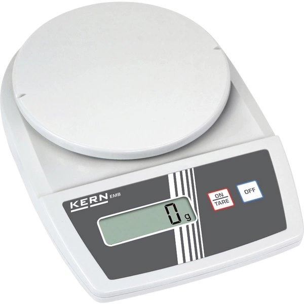 Kern EMB 2200-0 Briefwaage Wägebereich (max.) 2.2kg Ablesbarkeit 1g batteriebetrieben, netzbetrieben (Optional) Weiß Kern EMB 2200-0 Briefwaage Wägebereich (max.) 2.2kg Ablesbarkeit 1g batteriebetrieben, netzbetrieben (Optional) Weiß
