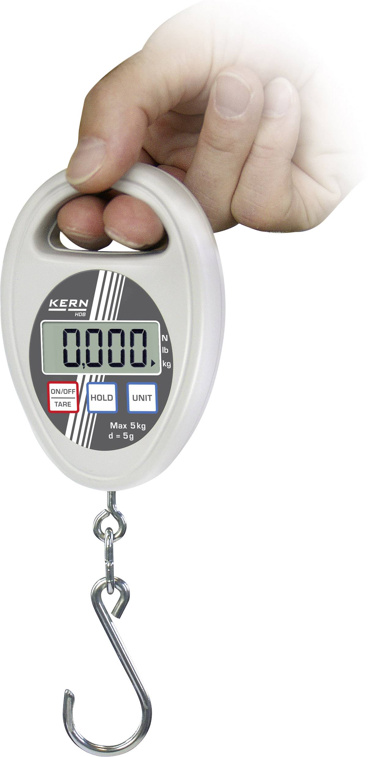 Kern Hängewaage Wägebereich (max.) 10kg Ablesbarkeit 10g