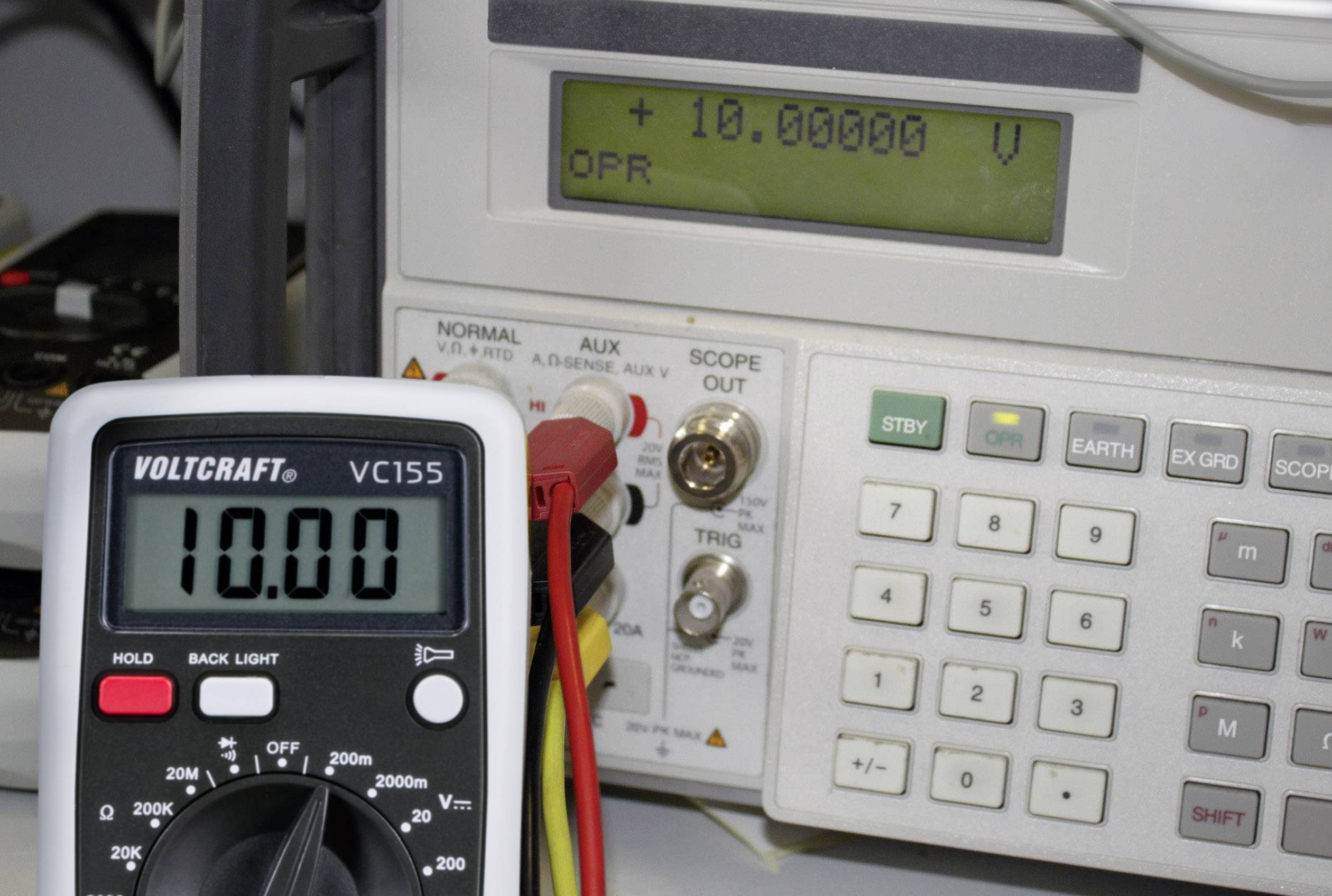 VOLTCRAFT VC155 Hand-Multimeter digital CAT III 600V Anzeige (Counts): 2000