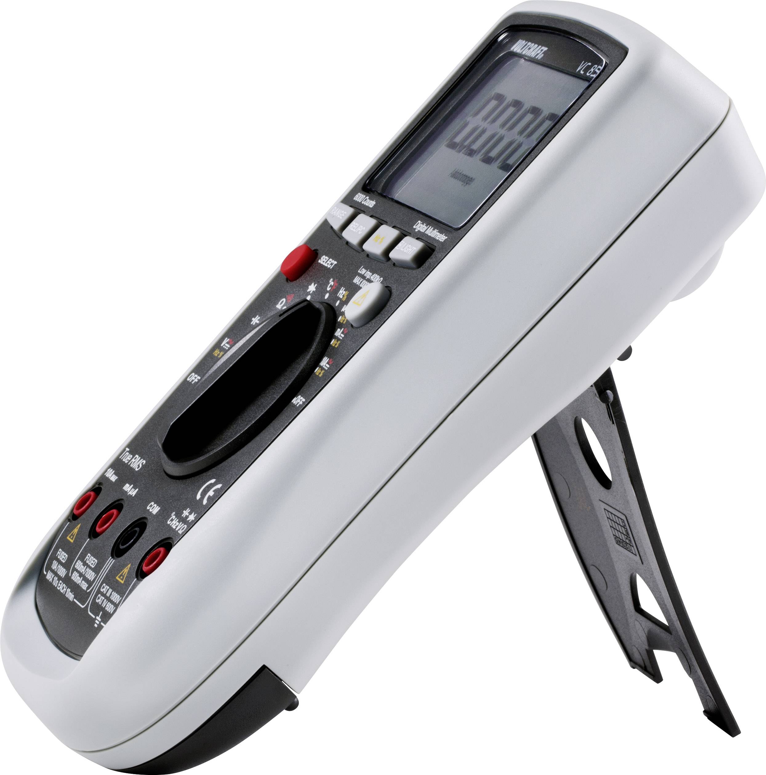 VOLTCRAFT VC850 Hand-Multimeter digital CAT III 1000 V, CAT IV 600V Anzeige (Counts): 6000