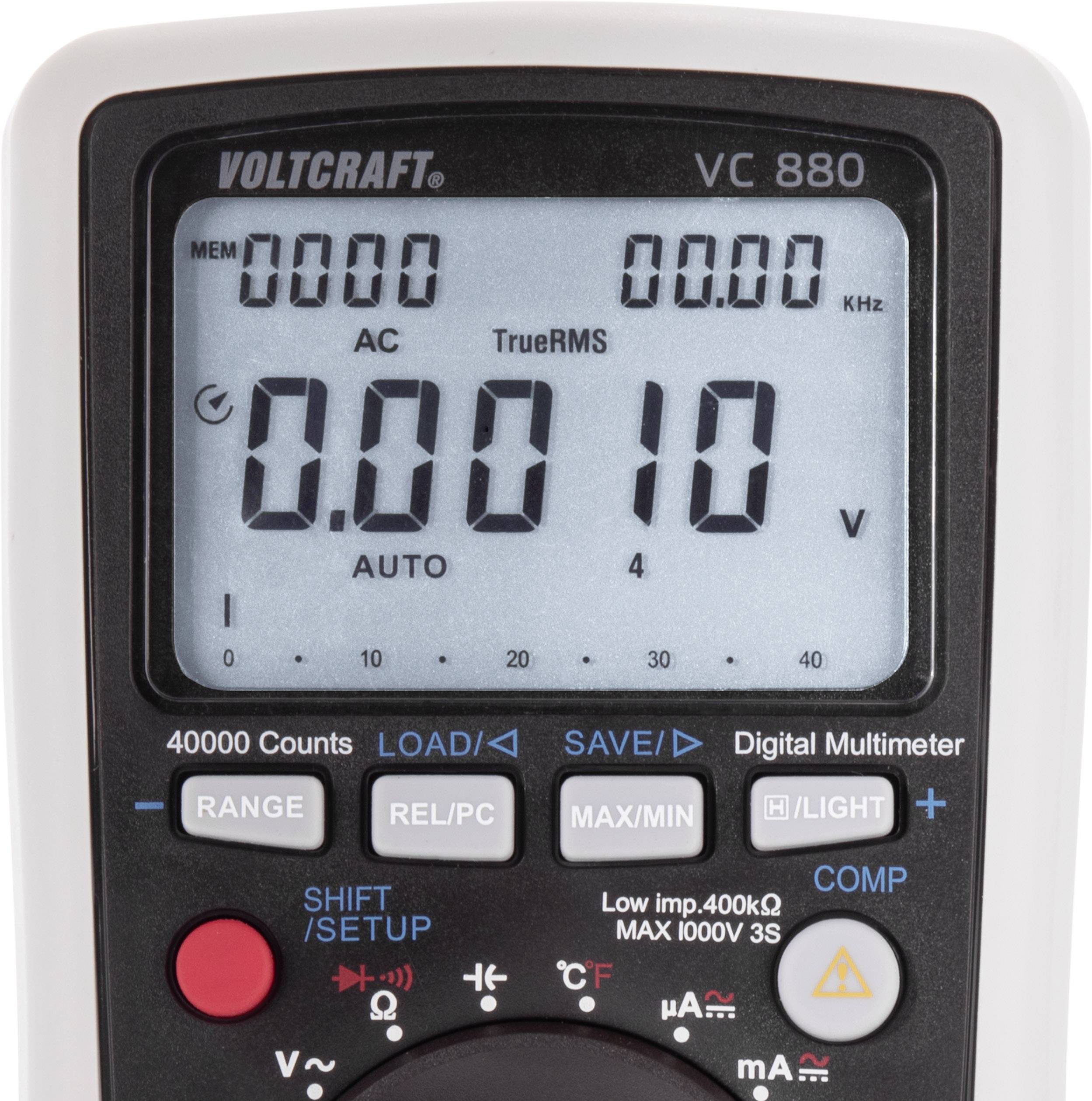 VOLTCRAFT VC-5081 Analoges Hand-Multimeter - CAT III 500 V Mit Spiegelskala