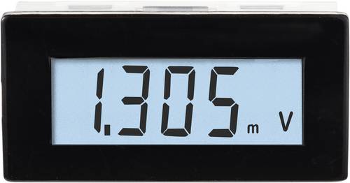 VOLTCRAFT DVM230W Digitales Einbaumessgerät 0-200 mV (beliebig erweiterbar durch Vorschalten von Wi