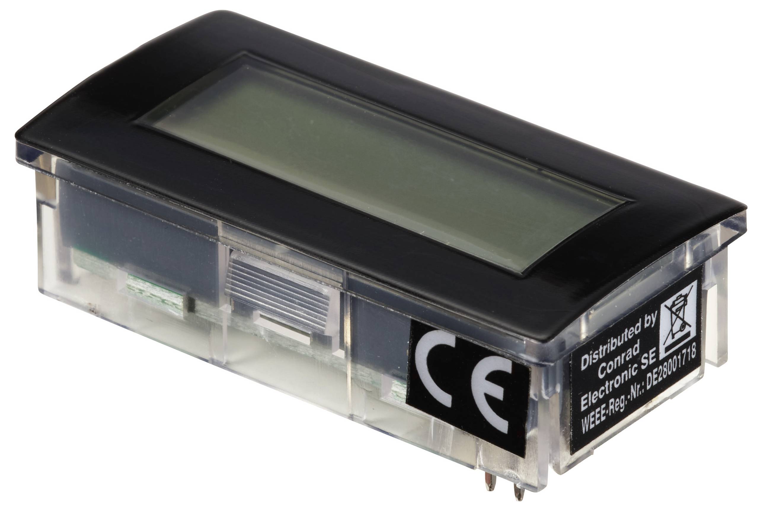 VOLTCRAFT DVM230W Digitales Einbaumessgerät 0-200 mV (beliebig erweiterbar durch Vorschalten von Wi