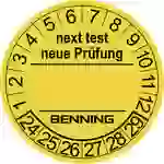 Benning 756212 Gelb (Ø) 30mm 30mm 300St. Benning 756212 Gelb (Ø) 30mm 30mm 300St.