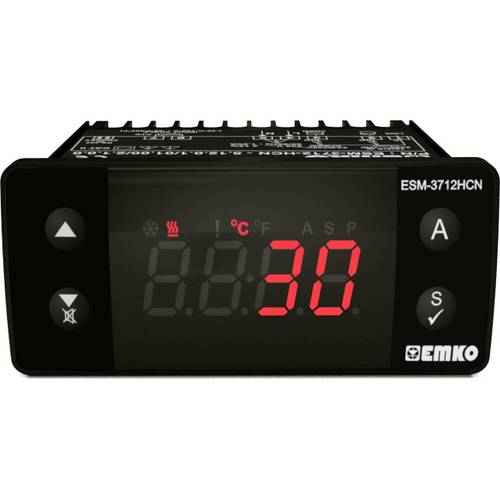 Emko ESM-3712-HCN.5.12.0.1/01.00/2.2.0.0 2-Punkt-Regler Temperaturregler PTC -50 bis 130 °C Relais