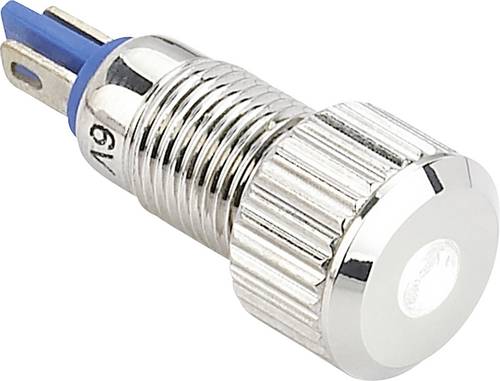 TRU Components GQ8F-D/W/24V/N LED-Signalleuchte Weiß 24 V/DC, 24 V/AC