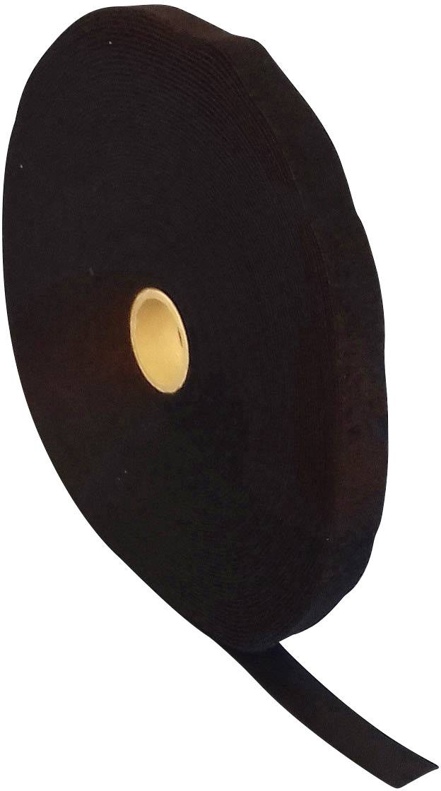 FASTECH® T0605099991125 Klettband zum Bündeln Haft- und Flauschteil (L x B) 25000 mm x 50 mm Schwarz 25 m