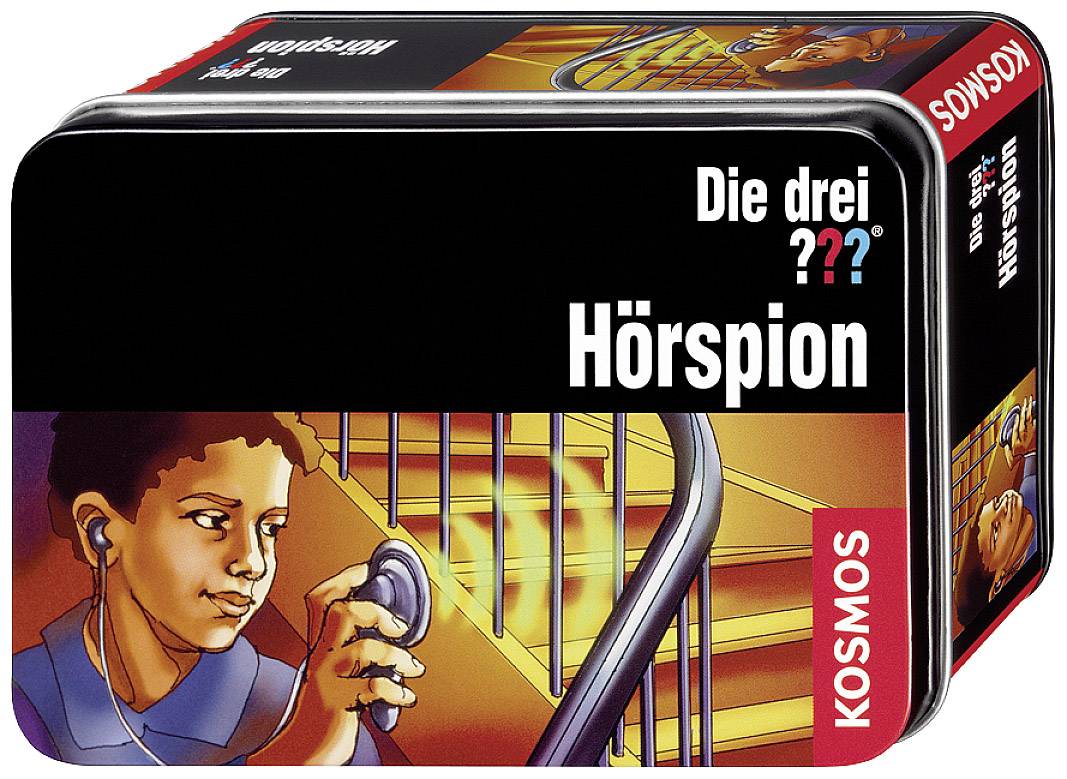 Kosmos 631222 Die drei ??? Hörspion Detektiv & Zauberkästen Experimentierkasten ab 8 Jahre
