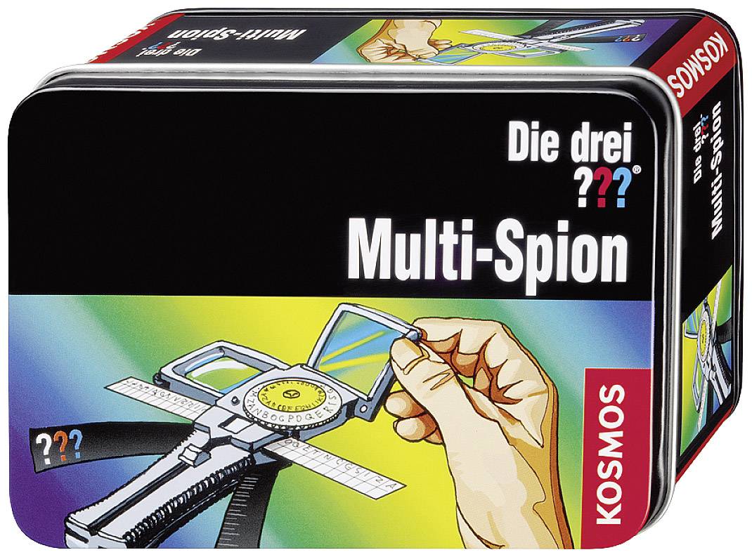 Kosmos 631260 Die drei ??? Multi-Spion Detektiv & Zauberkästen Experimentierkasten ab 8 Jahre