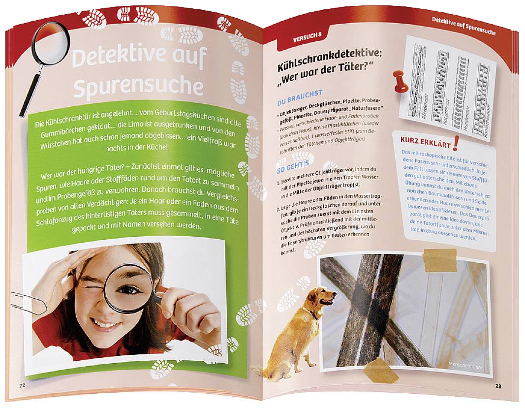 Kosmos Mikroskop für Natur-Entdecker 635213 Experimentierkasten ab 8 Jahre