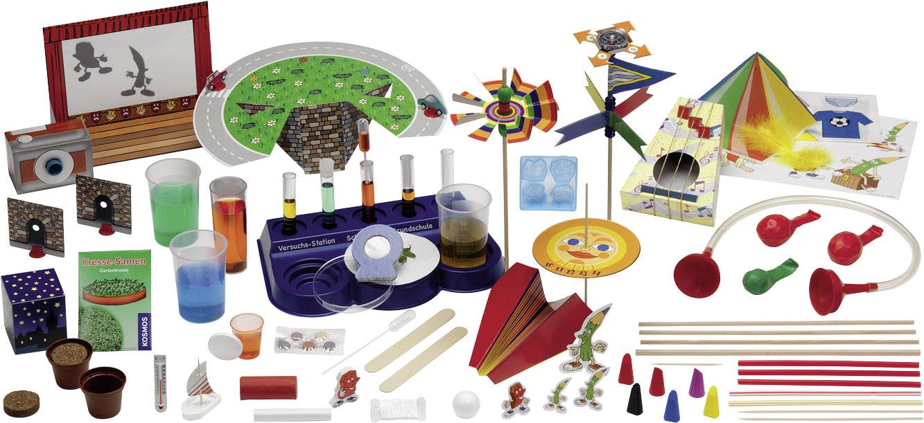Kosmos Schülerlabor Grundschule 634315 Experimentierkasten ab 6 Jahre