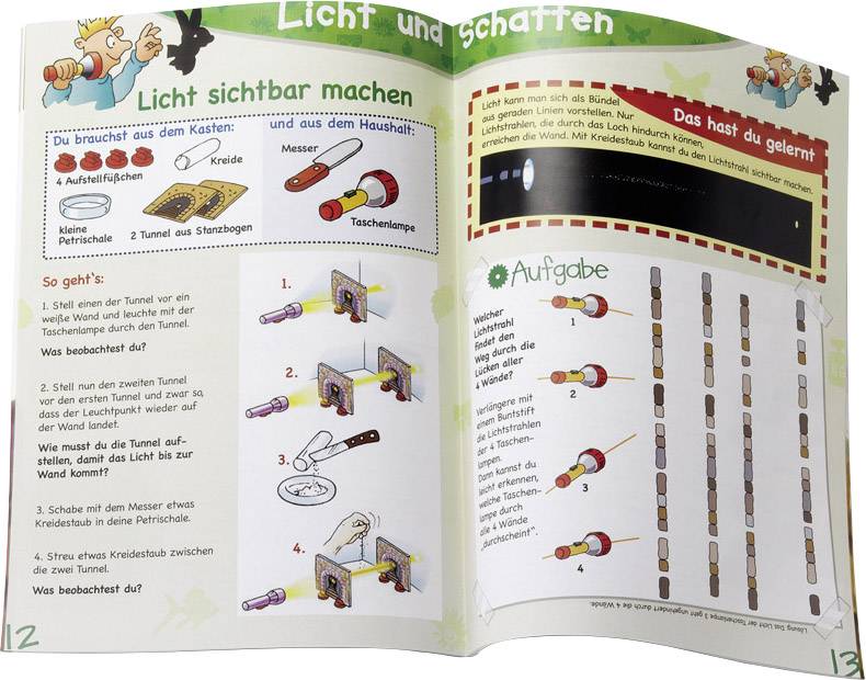 Kosmos Schülerlabor Grundschule 634315 Experimentierkasten ab 6 Jahre