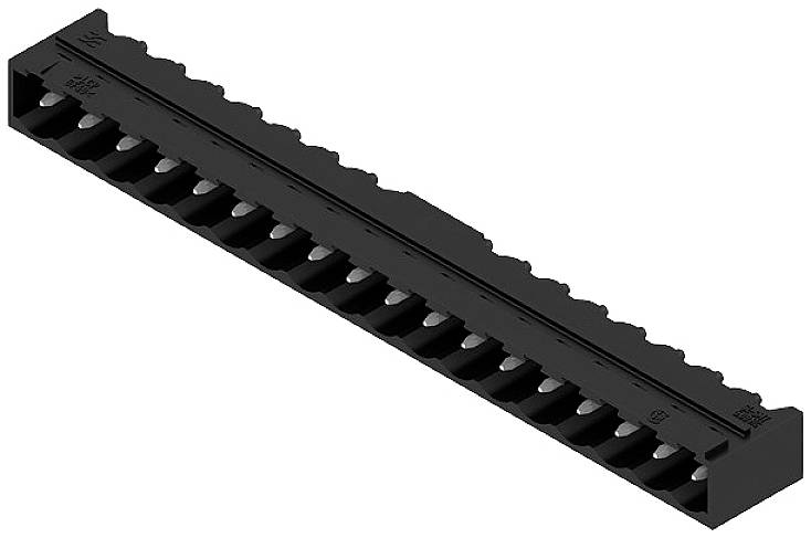 Weidmüller Stiftgehäuse-Platine BL/SL 5.08 Polzahl Gesamt 18 Rastermaß: 5.08mm 1775162001 20St.