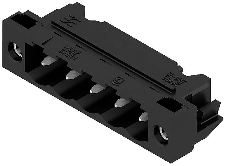 Weidmüller Stiftgehäuse-Platine BL/SL 5.08 Polzahl Gesamt 5 Rastermaß: 5.08mm 1775262001 50St.