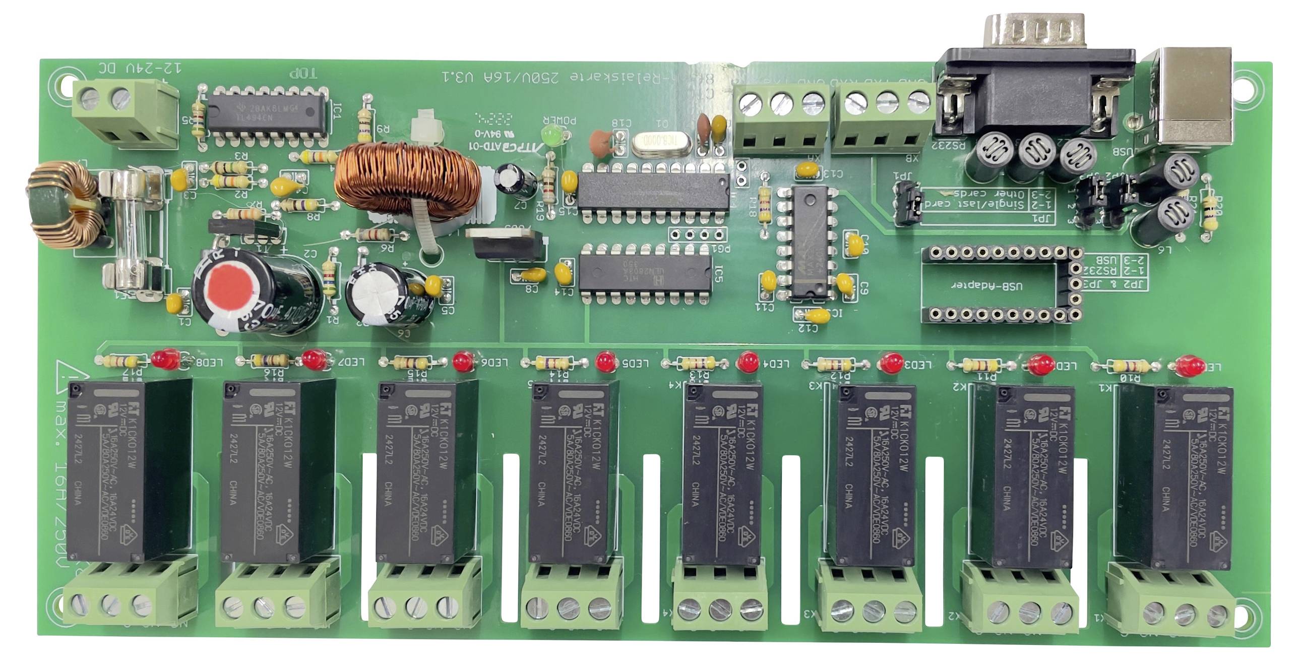 197730 Relaiskarte Baustein 12 V/DC