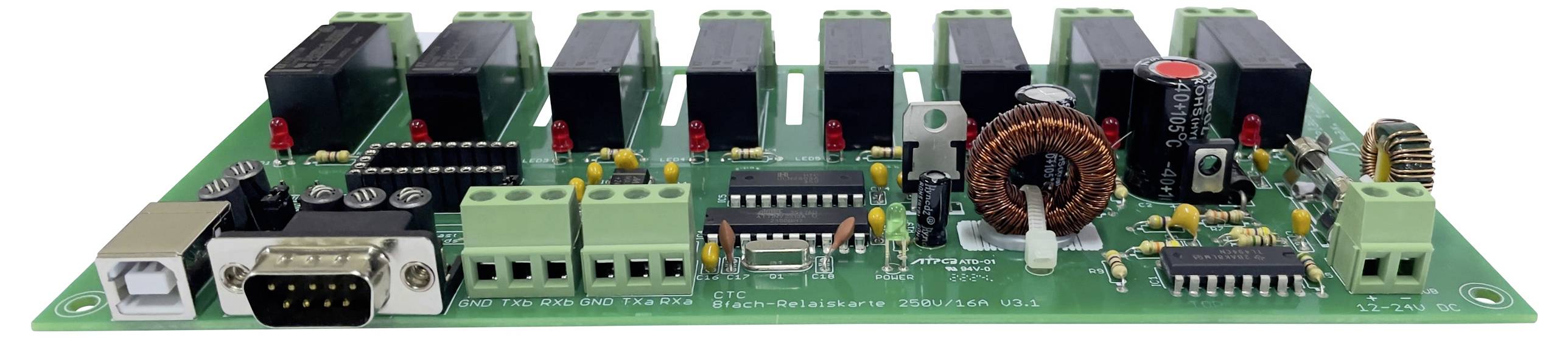 197730 Relaiskarte Baustein 12 V/DC