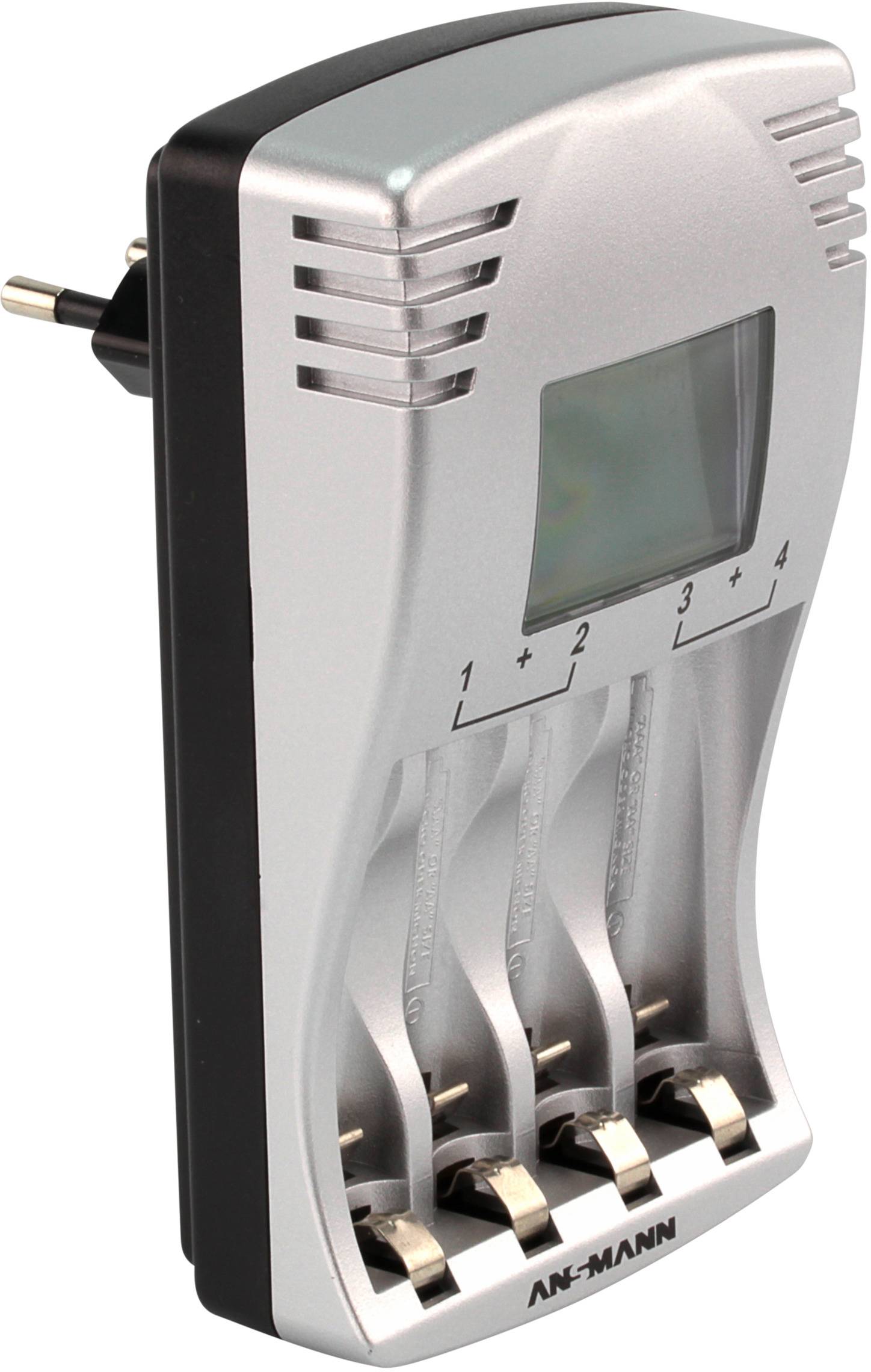 Ansmann Photocam IV Rundzellen-Ladegerät NiCd, NiMH Micro (AAA), Mignon (AA)