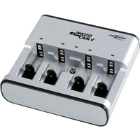 Ansmann Photocam V Rundzellen-Ladegerät NiCd, NiMH Micro (AAA), Mignon (AA), Baby (C), Mono (D), 9V Block Ansmann Photocam V Rundzellen-Ladegerät NiCd, NiMH Micro (AAA), Mignon (AA), Baby (C), Mono (D), 9V Block