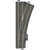 Märklin H0 C-Gleis (mit Bettung) 24612 Weiche, rechts 188.3mm 1St. Märklin H0 C-Gleis (mit Bettung) 24612 Weiche, rechts 188.3mm 1St.