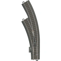 Märklin H0 C-Gleis (mit Bettung) 24671 Bogenweiche, links 1St. Märklin H0 C-Gleis (mit Bettung) 24671 Bogenweiche, links 1St.